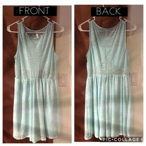Light blue lace cocktail dress (never worn)